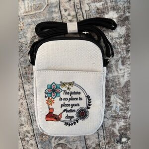 Dave Matthews Band Embroidered Canvas Crossbody Bag NWT
